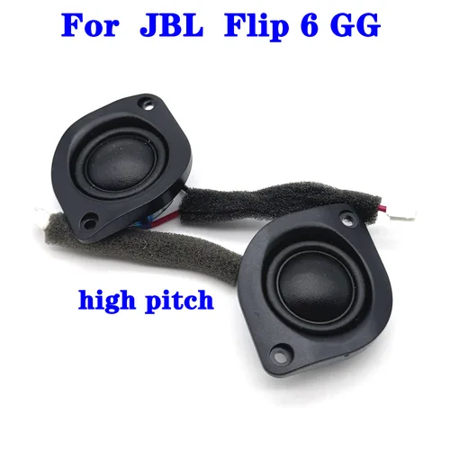 Original a estrenar para JBL Flip 6 GG Tweeter 4OHM 10W altavoz de neodimio con Cable que pone el dispositivo conector de película de seda