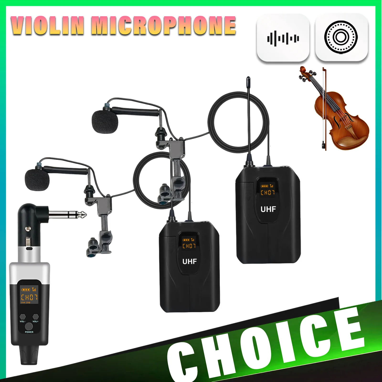 Violin Microphone P…