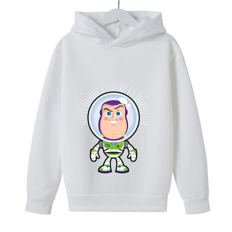 Disney New Toy Story Cartoon Print Kids\' Hoodie Boys Girls Outdoor Casual Korean Fashion Spring Autumn Warm Up Jacket