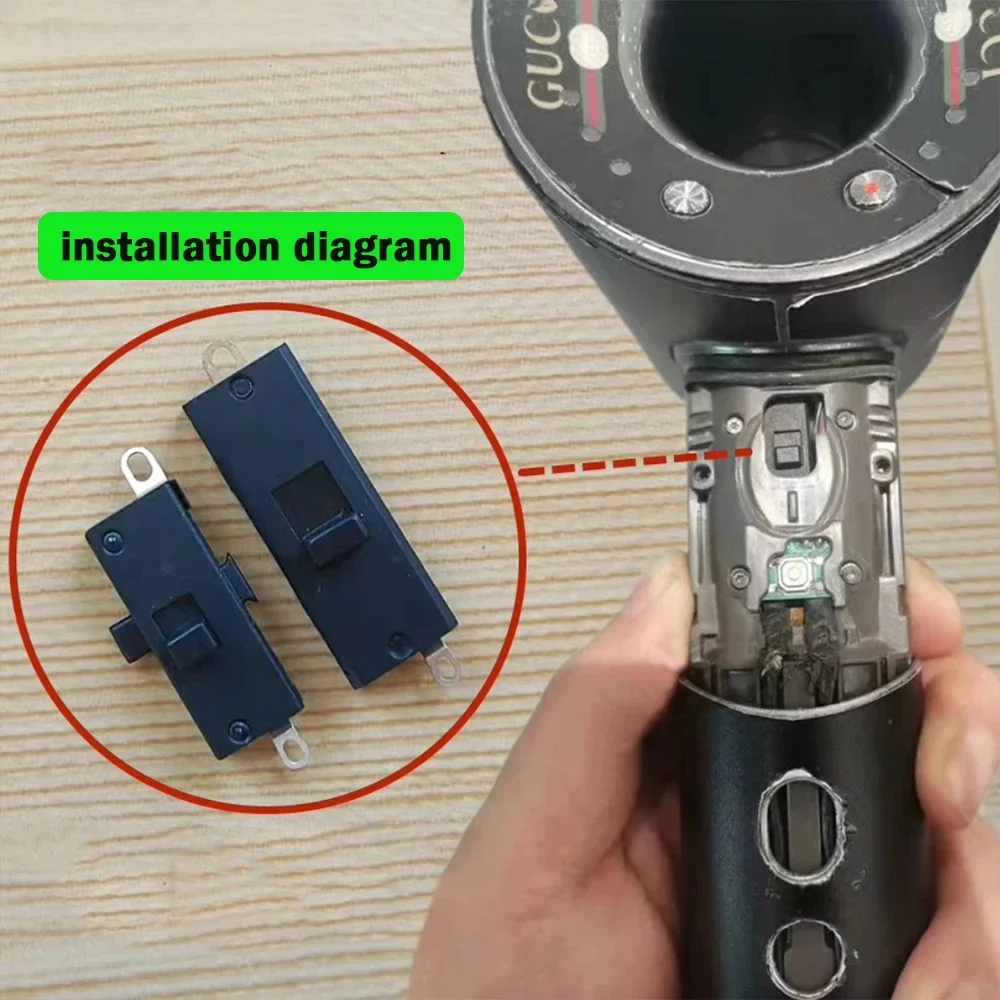 다이슨 HD01 02 03 08 용 헤어 드라이어, 고속 블레이드 없는 헤어 드라이어 전원 스위치