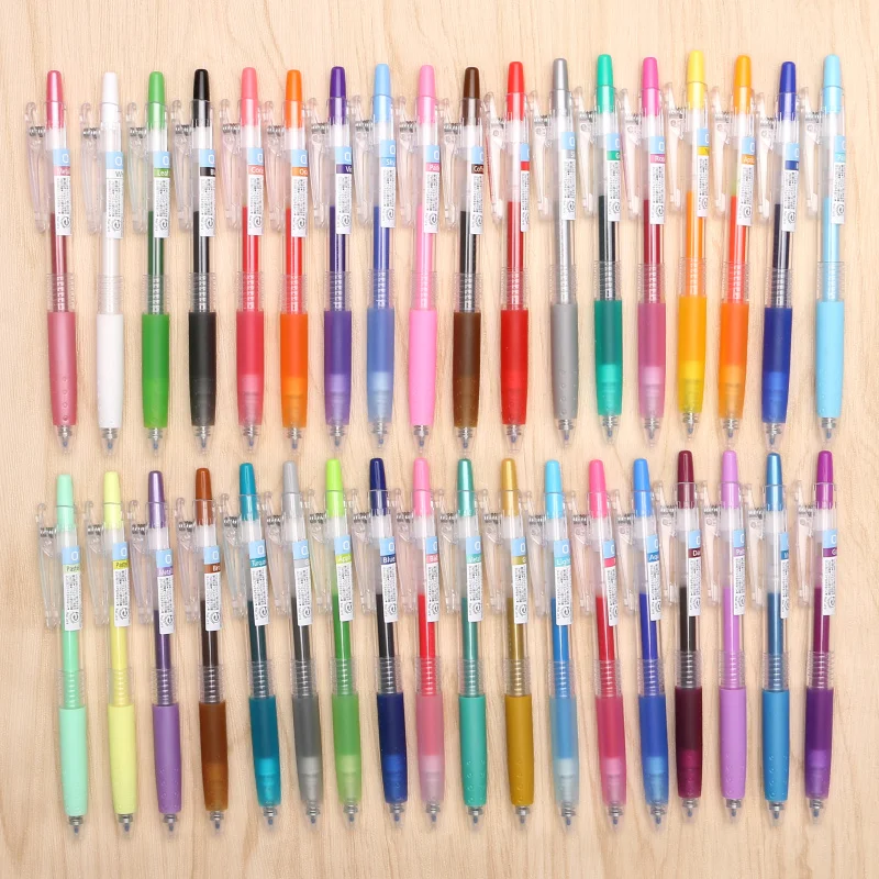 36pcs Pilot Juice Gel Pen Colorful 0.5mm Penne Kawaii Jel Kalem Canetas Coloridas Pilot Pen School Supplies Stationery LJU-10UF