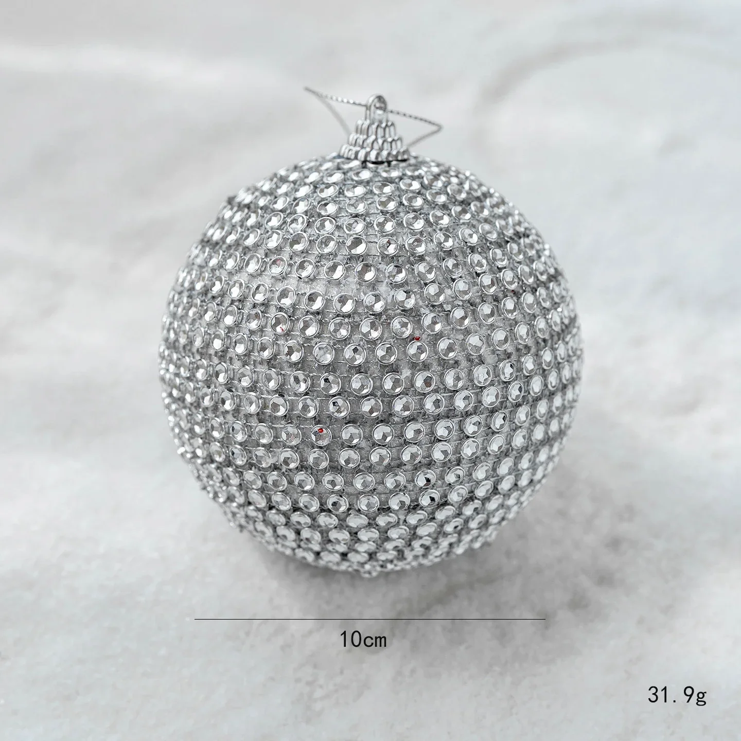 

Festive Holiday Ornaments Foam Christmas Ornaments Clean Aesthetic Christmas Ornaments Classic Ball Shape Clean Aesthetic Design