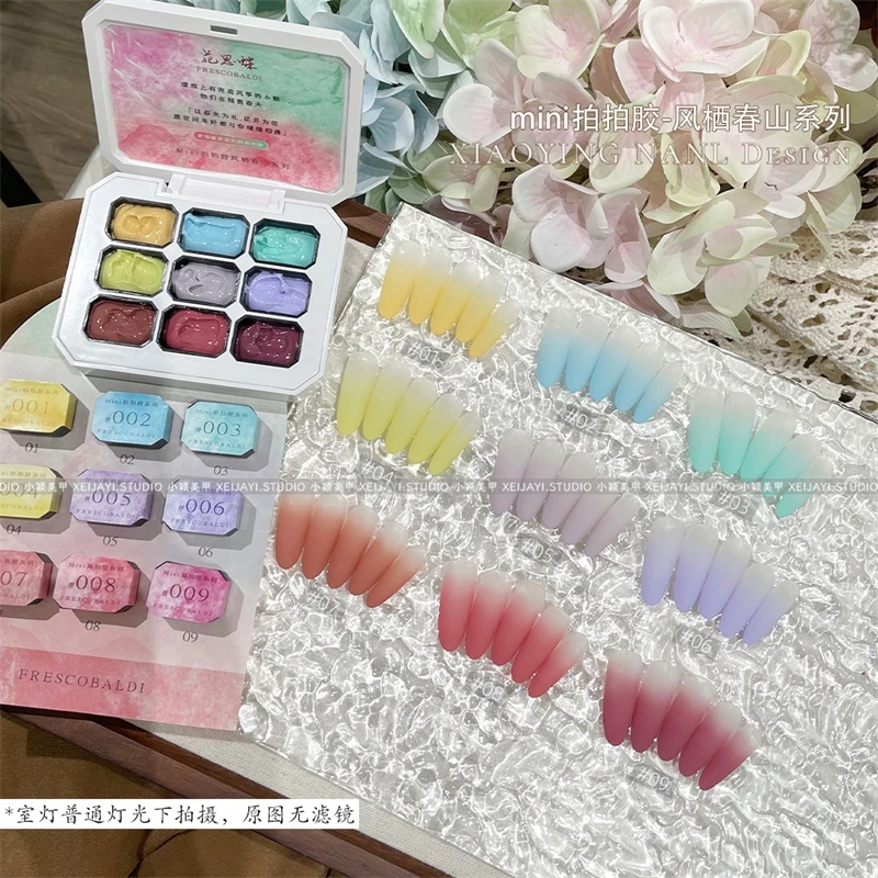 

Гель-лак для ногтей, быстрый градиент, гель для рисования для французского маникюра своими руками, однотонные УФ-лаки, краска, художественный гель