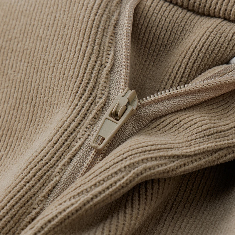 2026 Lässige Herrenhose aus Cord mit Fleece-Futter, Thermo-Modehose, dicke Samthose, gerade geschnittene, weite Jogginghose, 5XL – Detail 14