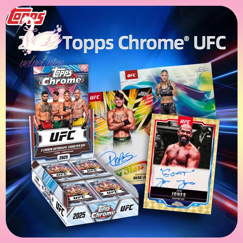 

Original 2025 Topps Chrome Ufc Series Collection Cards - Value/Mega/Hobby Box Game Peripheral Collection Toys Boys Gift