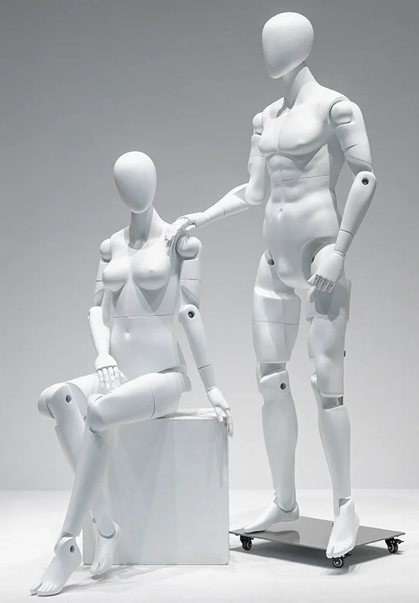 HM03 New movable mannequin articulated arms legs mannequin flexible movable joints mannequin