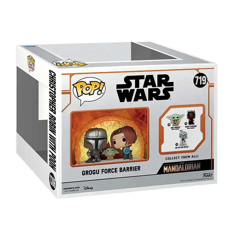 Funko Pop Original Model Star Wars GROGUFORCE BARRIER Anime Figure Statue Model Toys Collectibles Gifts for Child Festival - Image 6