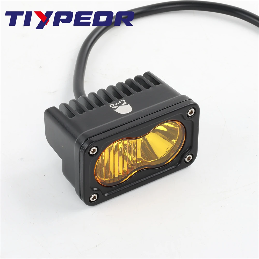 TIYPEOR High Quality Mini Combo Beam Super Bright Motorcycle Lens Upgrade Spotlight Headlight Car Driving Led Truck Work Lights