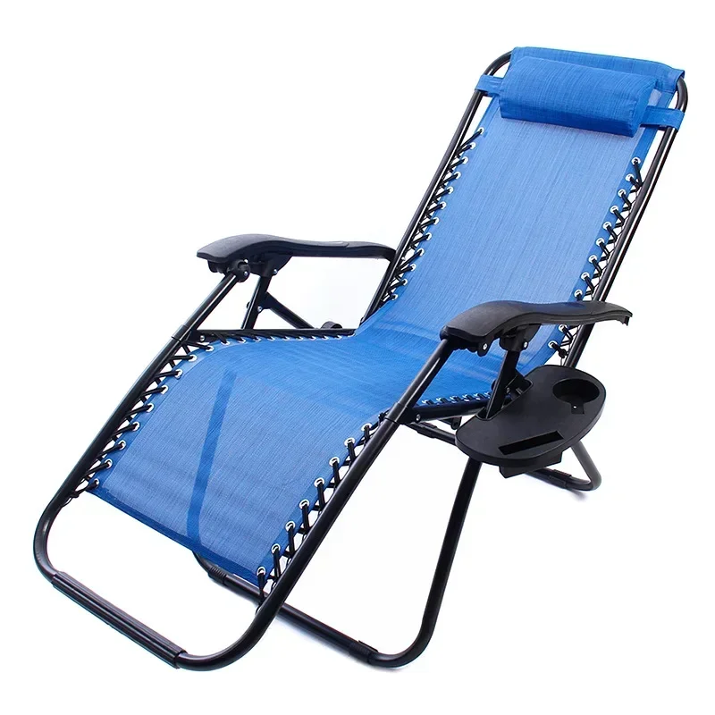 

Outdoor camping beach chair office lunch chair zero gravity folding lounge chair