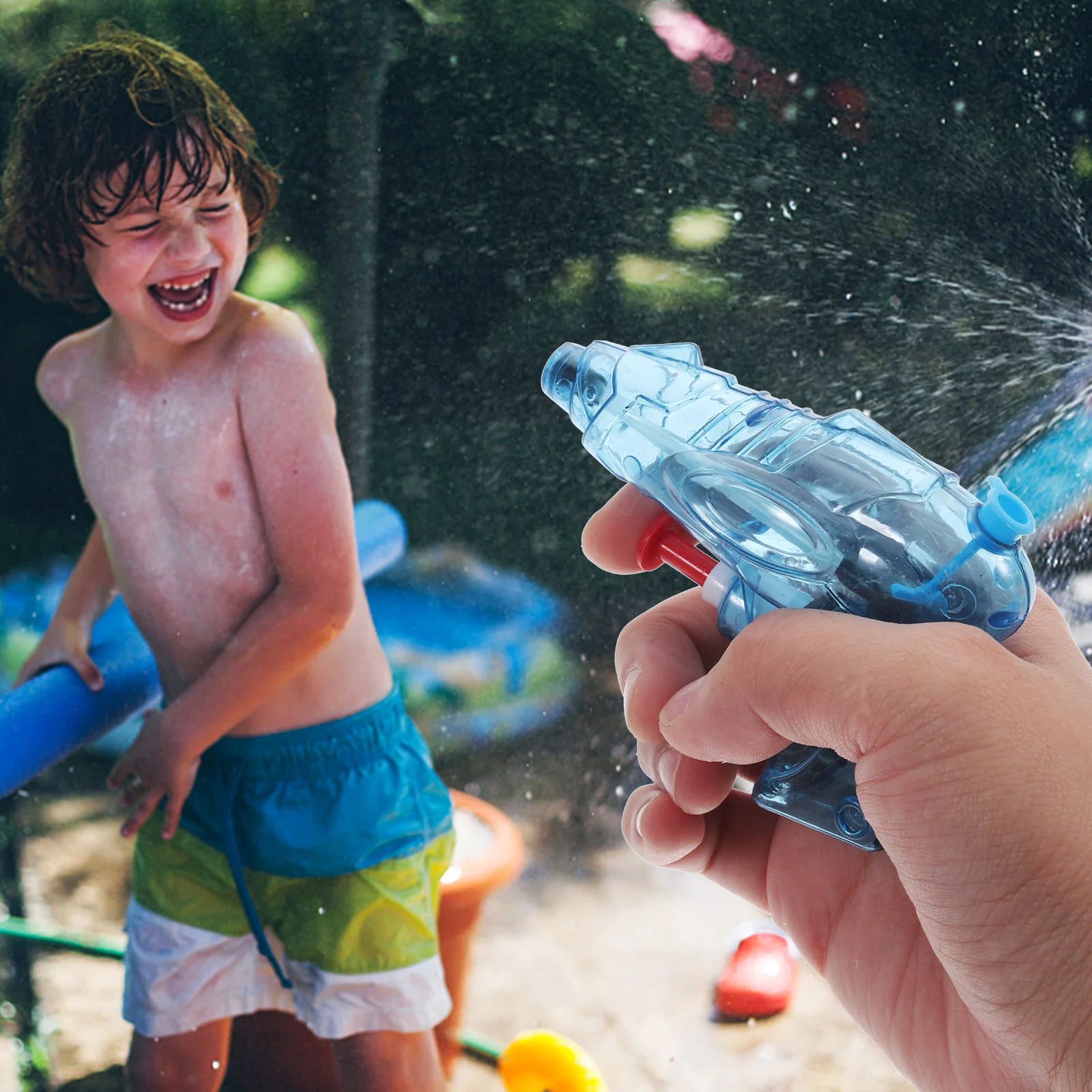 12 Uds. Juguetes de tirador de agua para niños, juguetes acuáticos de playa para niños (Color aleatorio), juguete acuático para jugar, juguete acuático para niños