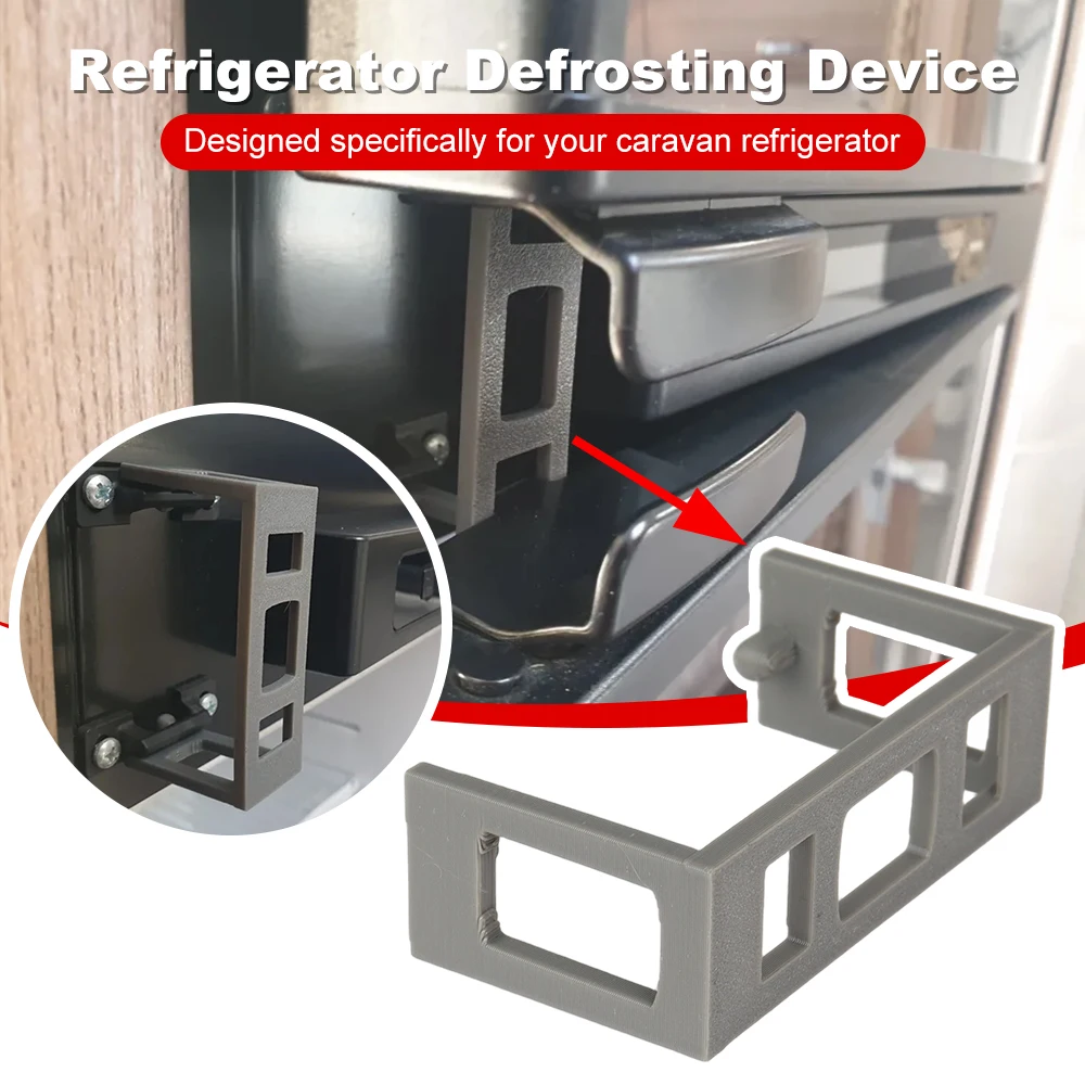 

1 шт., размораживатель для автофургона, дизайн холодильника, серый размораживатель, устройство размораживания холодильника для вашего каравана, аксессуары для автофургона