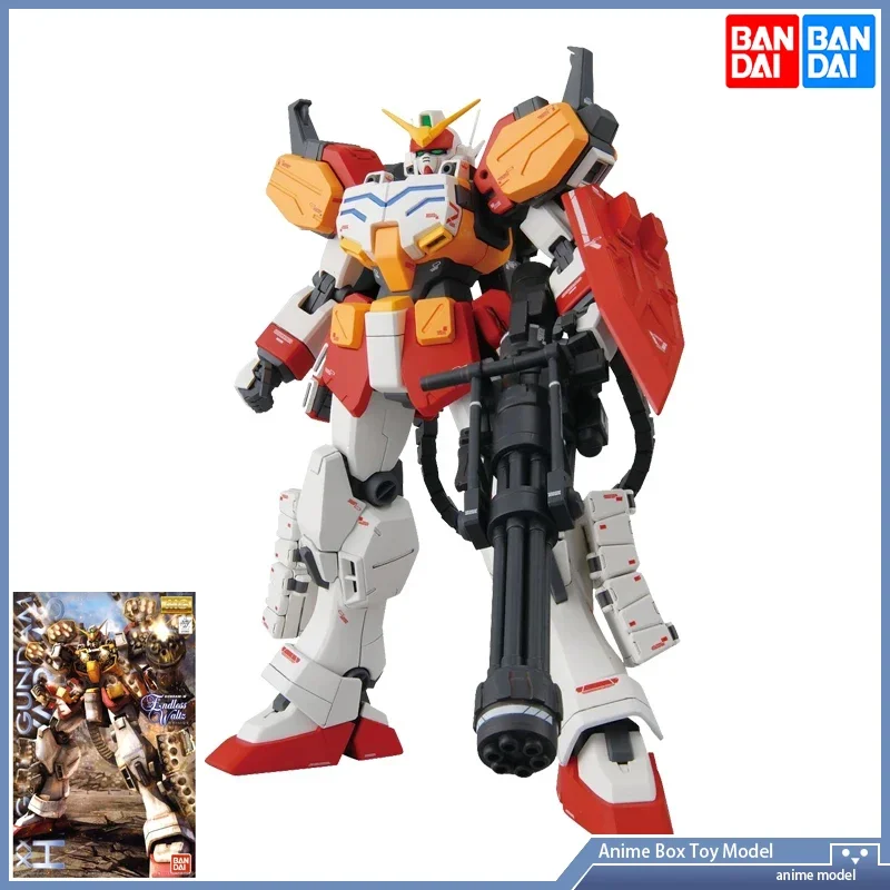 

Gundam BANDAI MG 1/100 New Mobile Report Wing XXXG-01H2 Heavy Arms Cusutom Gundam EW Action Figure Assembly Model KIT TOY