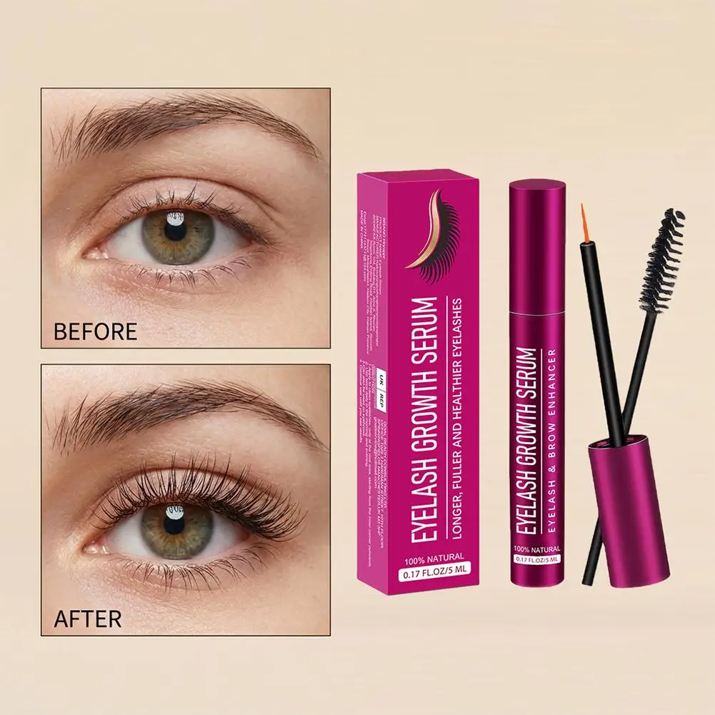 Suero de lujo para el crecimiento de pestañas, tratamiento natural para pestañas más largas y gruesas, fórmula nutritiva y fortalecedora