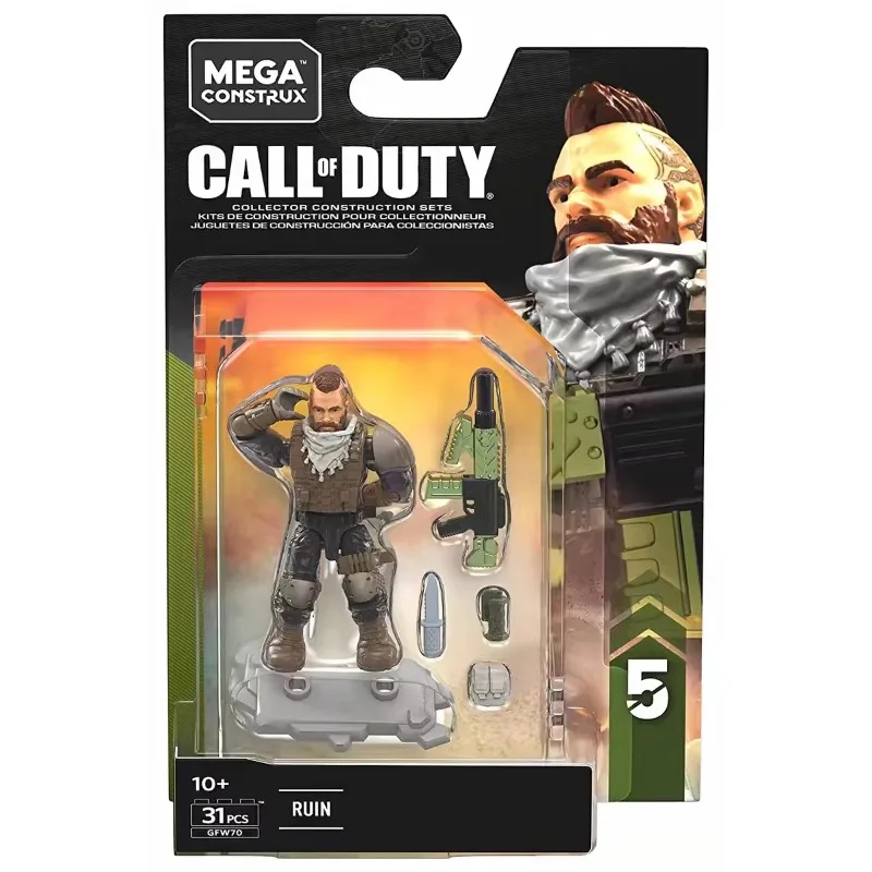 Construx Figures MEGAS BLOCKS Calling of Duty Game Character Modelbouw Beeldje Soldaat Collectie Verjaardagscadeaus voor kinderen