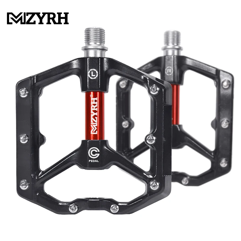 Bike Pedals  Reflective Ultralight Aluminum /Nylon Sealed Bearings Road Bmx Mtb Pedals Non-Slip WaterProof Bicycle Pedals