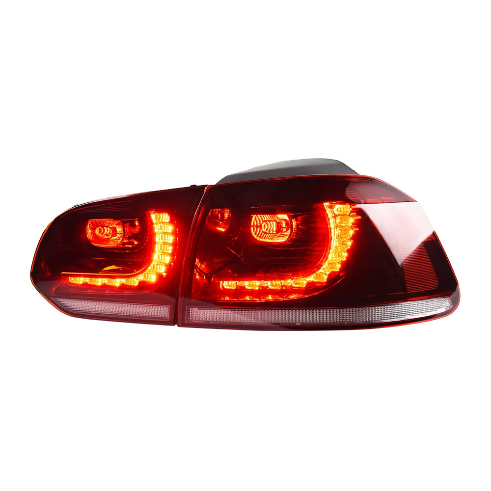 

Car Styling Tail Lamp For Golf 6 09-12 R20 MK6 LED Signal Brake indicator Dynamic Signal DRL Automotive Accessoriescustom