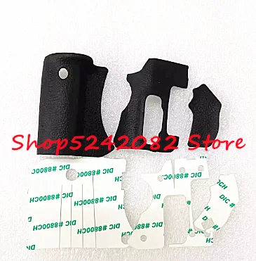 A set Front Rubber Grip + Rear Back Side rubber For Canon EOS 650D 700D T5i KISS X7i with tape Camera Part