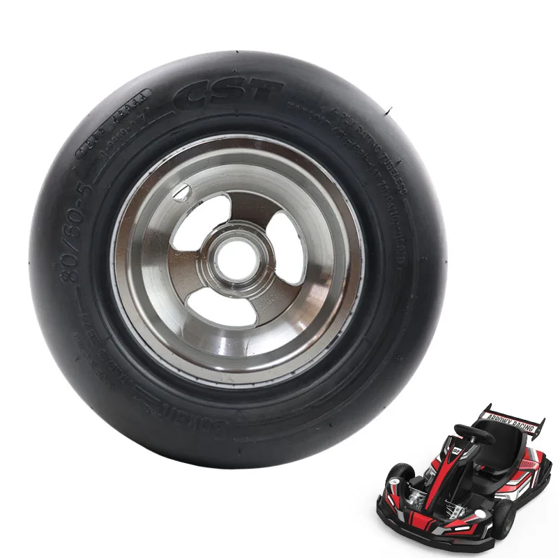 

Dirt Pit Bike Accessories Tools 80/60-5 Front Rear Wheel Tire Universal For Motorcycle Go Kart Karting ATV UTV Motocross Parts