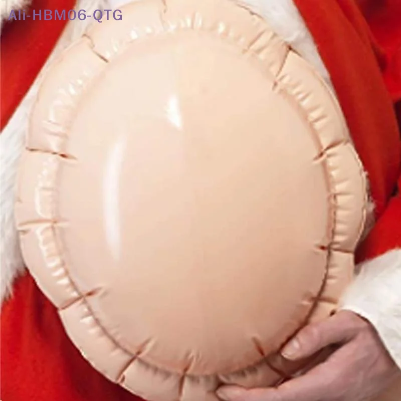 *Inflatable Fake Belly Fake Pregnancy Belly Beer Belly For Adult Santa Claus Lightweight Fake Pregnancy Cosplay Prop With Pump