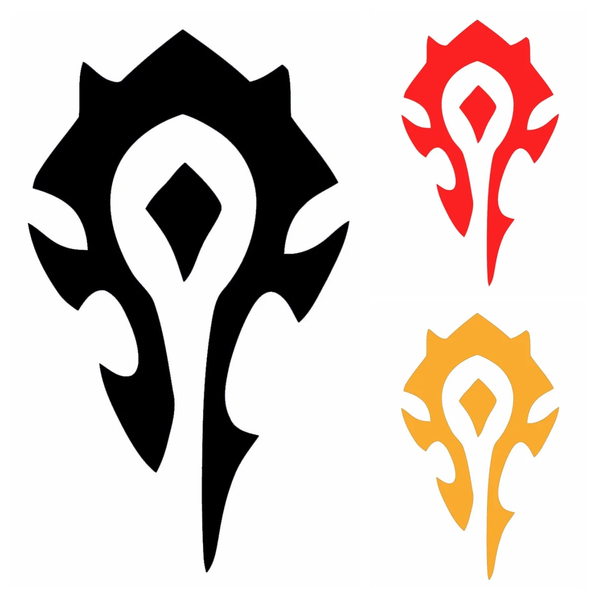 

Horde Game Decal Sticker Vinyl Vehicle Car Wall Motorcycle SUV Bumper Laptop Car Styling Car Accessories