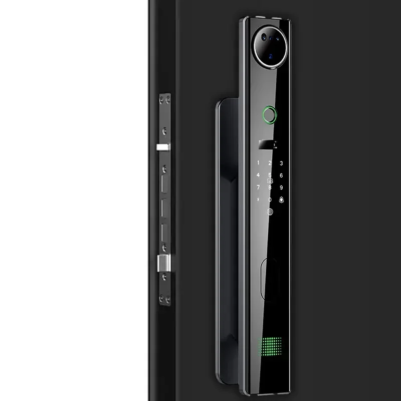 003 2023 new Face Recognition Door Digital Locks biometric fingerprint scanner Handle Wifi Tuya Smart Lock