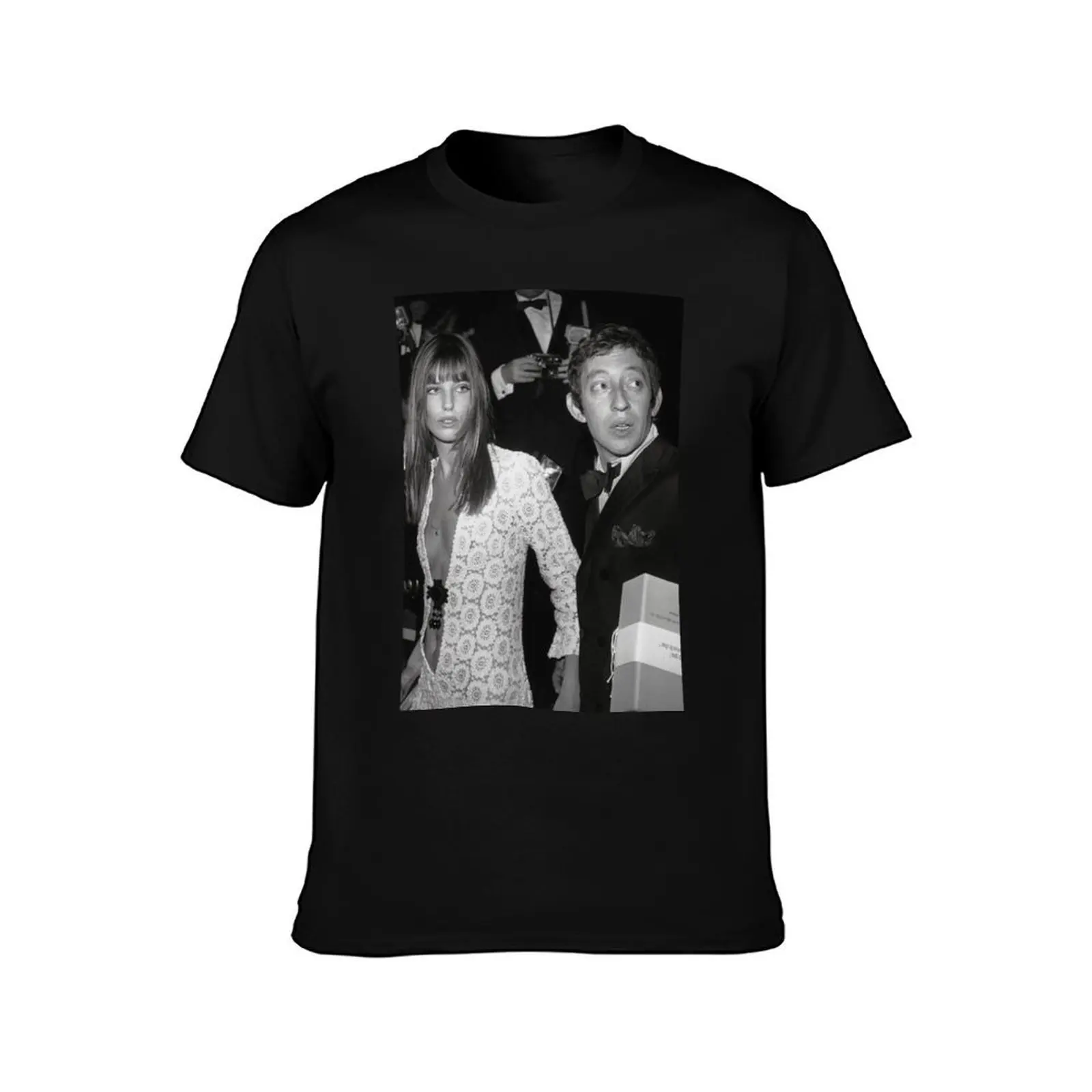 Jane Birkin and Serge Gainsbourg T-Shirt t shirts for man graphic tees T-Shirt