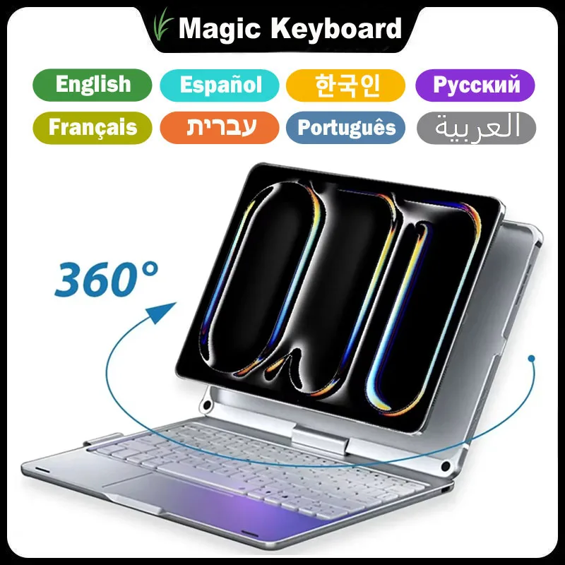 yZ[z360°}WbNL[{[hP[X iPad Air 11 13 2025 11 A16 10 10.9 7/8/9th Air 4 5 Folio iPad Pro 11 12.9 13p