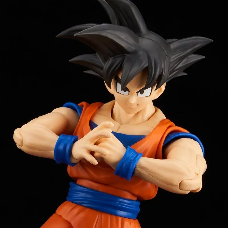 【New】  Bandai FRSE Dragon Ball Black Hair Son Goku Kakarot Assembly Toy Action Figure Model Gift Collection view 2