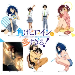Anime Too Many Losing Heroines!  Acrylic Stand Yanami Anna Yakishio Remon Anime Cosplay Acrylic Stand Model Plate Desk Decor