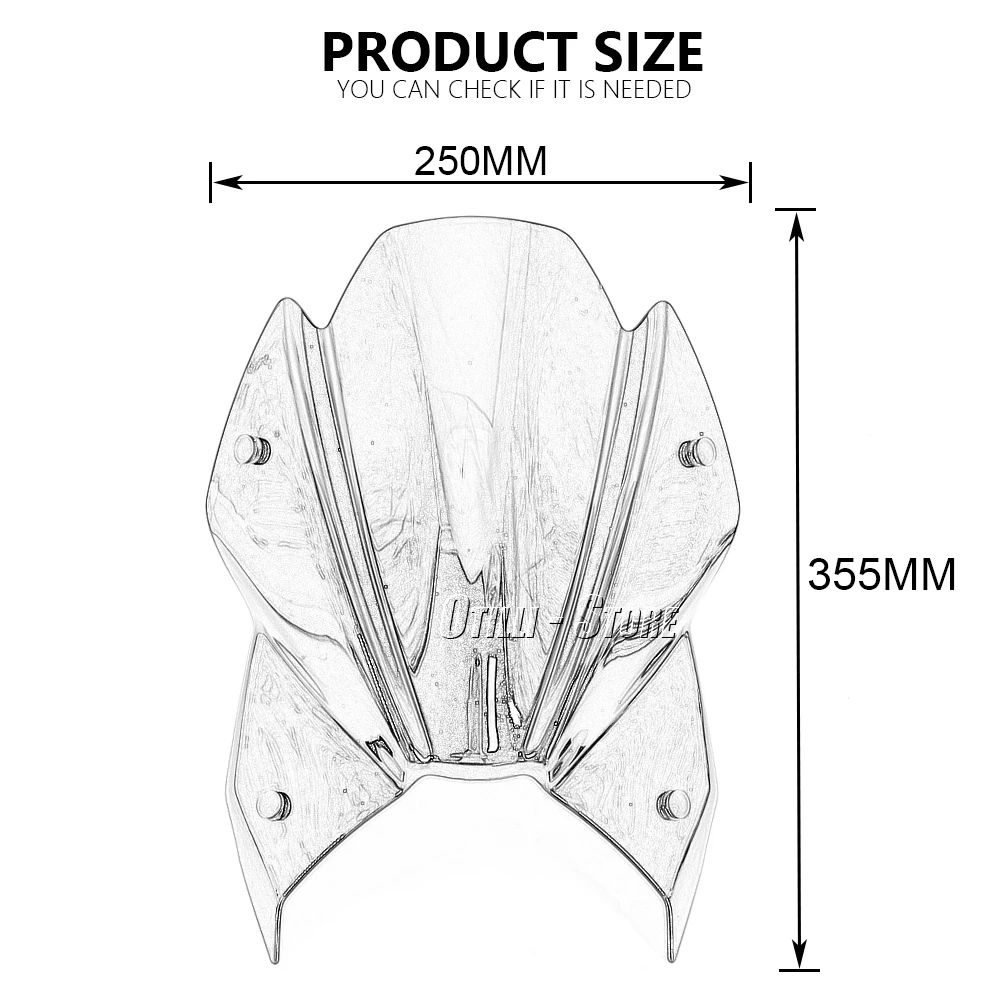 Nuovo schermo anteriore parabrezza accessori parabrezza parabrezza per SUZUKI GSX-S950 GSX-S1000 GSX-S 950 GSXS 1000 2021 2022 2023