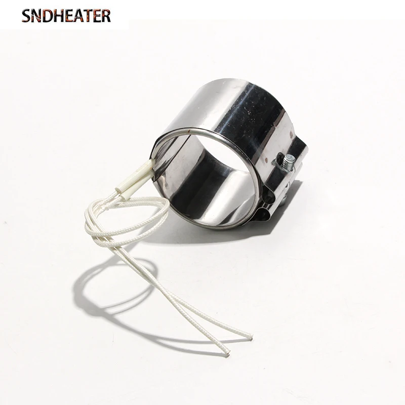 SNDHEATER 60mm Mica Band Heater 304SS Heating Coil 45/50/60mm 250W 280W 310W 340W 110V/220V/380V for Food Process Machinery