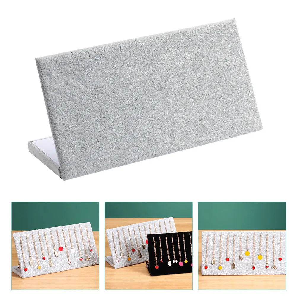 

Premium Jewelry Display Board for Necklaces Bracelets Anklets Chains Chokers Boutique Trade Show Home Organization Desktop