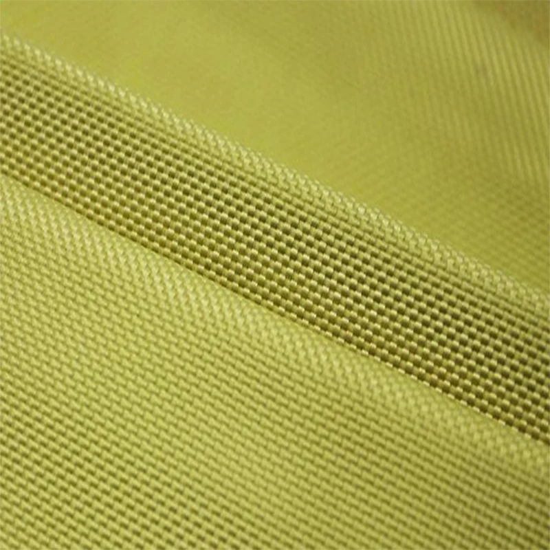 Kafu KFA80P High Wear-Resistant Insulation Anti-corrosion Durable Drone Battery Case 400D80g Yellow Thin Kevlar Aramid Fabric