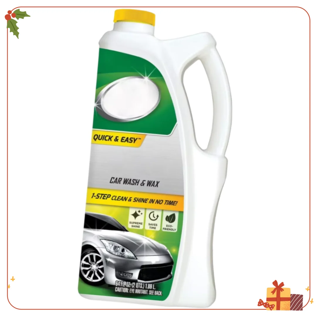 

Жидкая мойка и воск для автомобилей на 64 унции — идеальный блеск и защита для любителей автодетализаций