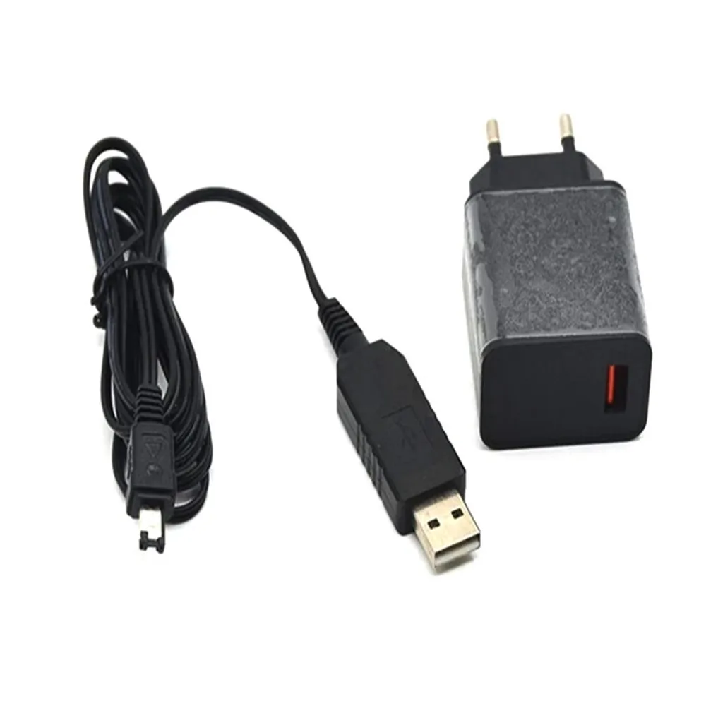 Adapter Charger+QC3.0 USB Power Cable For JVC Camecorders AP-V14 V15 V16 V18 AP-V19E AP-V19U AP-V20 V20E GR-DF430 DF450 MC200US