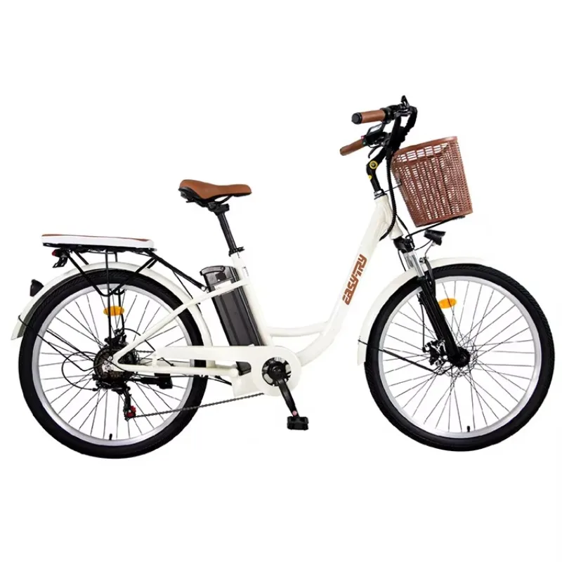 

250W/350W/500W Electric Bicycles, 26-inch Electric City Riding Bikes