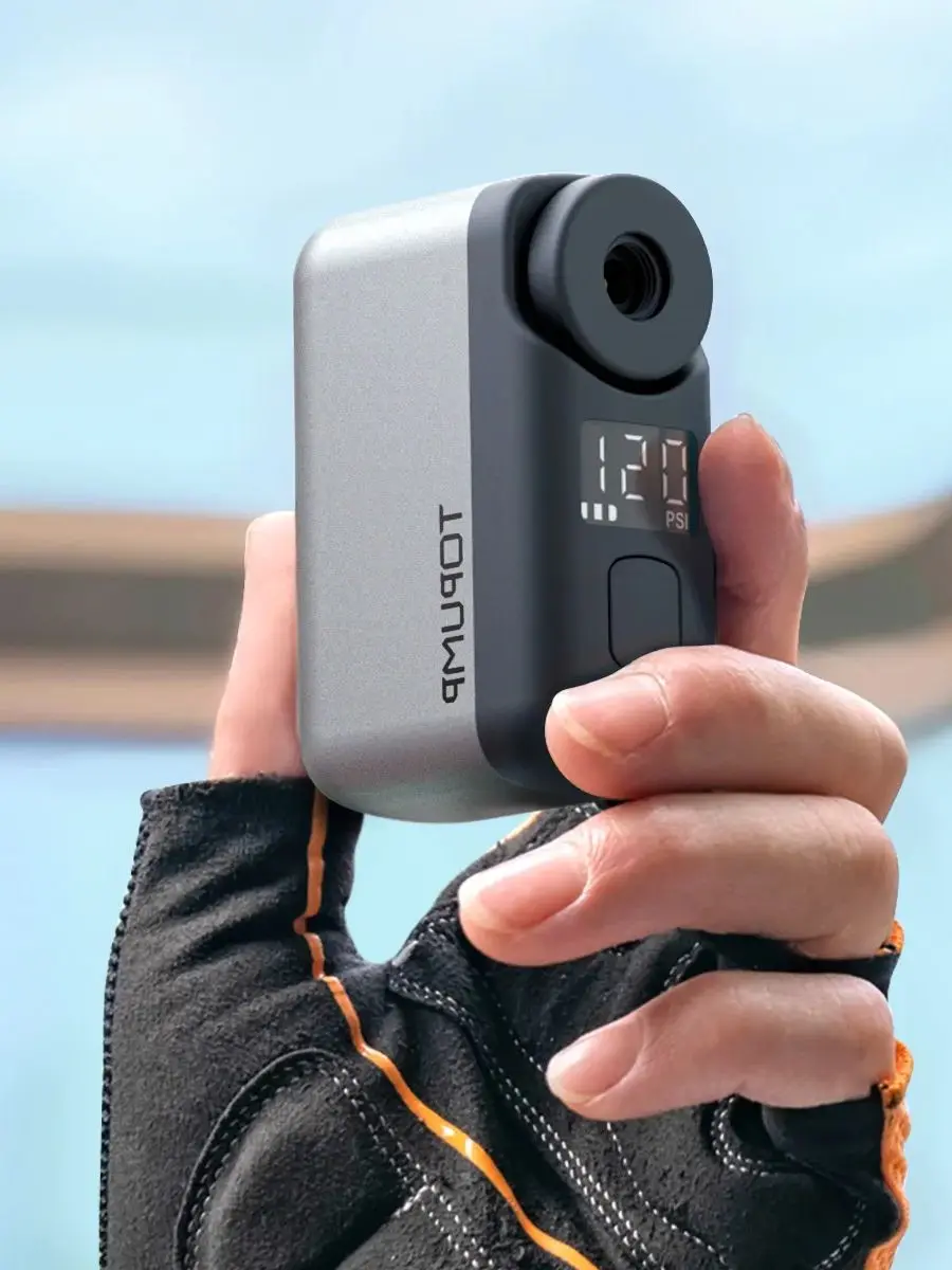 AliExpress Topump TOPUMP TB2 PRO Mini Portable Electric Pump for Bike Cordless Tire Inflator 120PSI Max 450mAh Battery with Screen Fast Charging