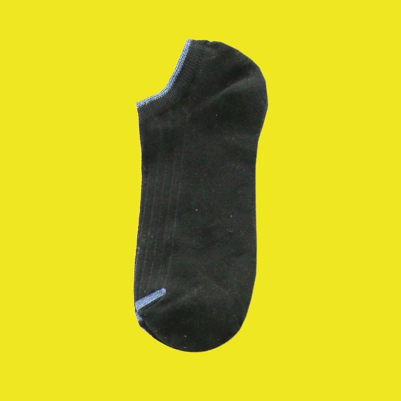 Chaussettes courtes à baril pour hommes, chaussettes de sport d'été, chaussettes de bateau minces, chaussettes en coton évac80-l'humidité, garçons, 5/10 paires