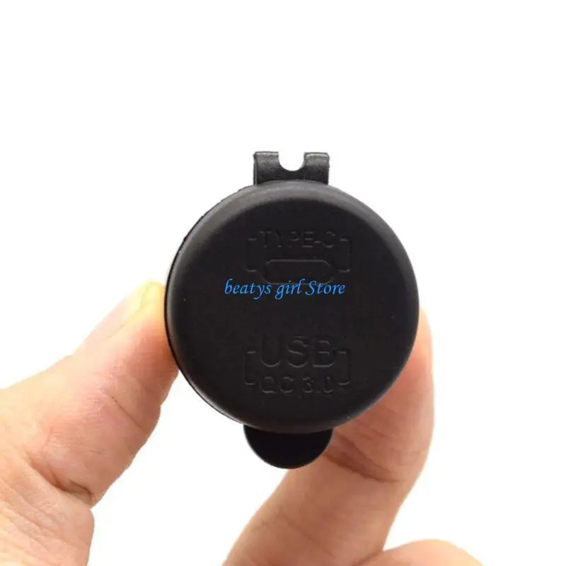 C7AB Motorcycle Quick Type-C+QC3.0 for Motorbike Phone Power Delivery