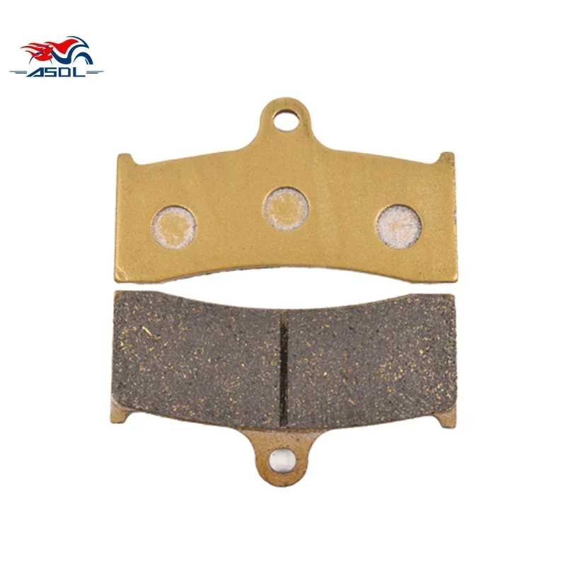 Motorcycle Front and Rear Brake Pads Disc Set For BUELL X1 1200 Lightning Disc has Counterbored Countersunk bolt holes 1998-2005