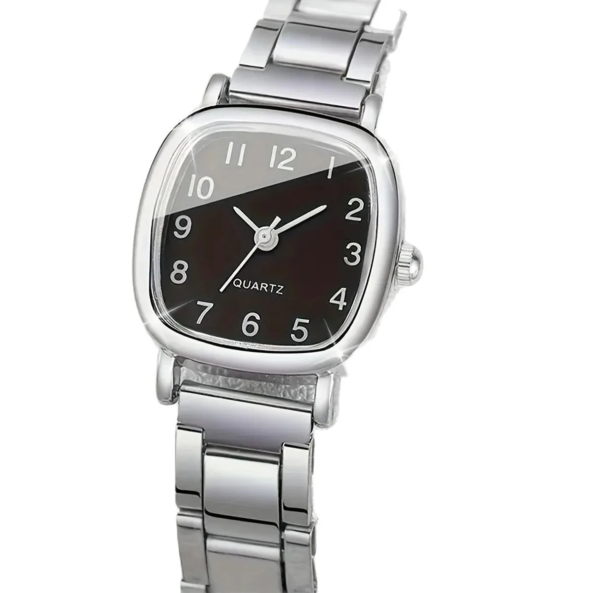 Fashion Women's Watch 2025 Student Sugar Coffee Gold Square Watch Quartz Watch can be customized