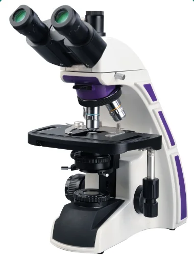 High quality laboratory equipment digital binocular or trinocular microscope with LED and LCD