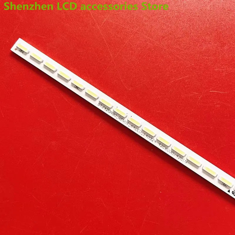 FOR  JUC7.308.00104185 LB-C420U13-D1-A-G1-SE  52.5CM 64LED 100%NEW LED backlight strip