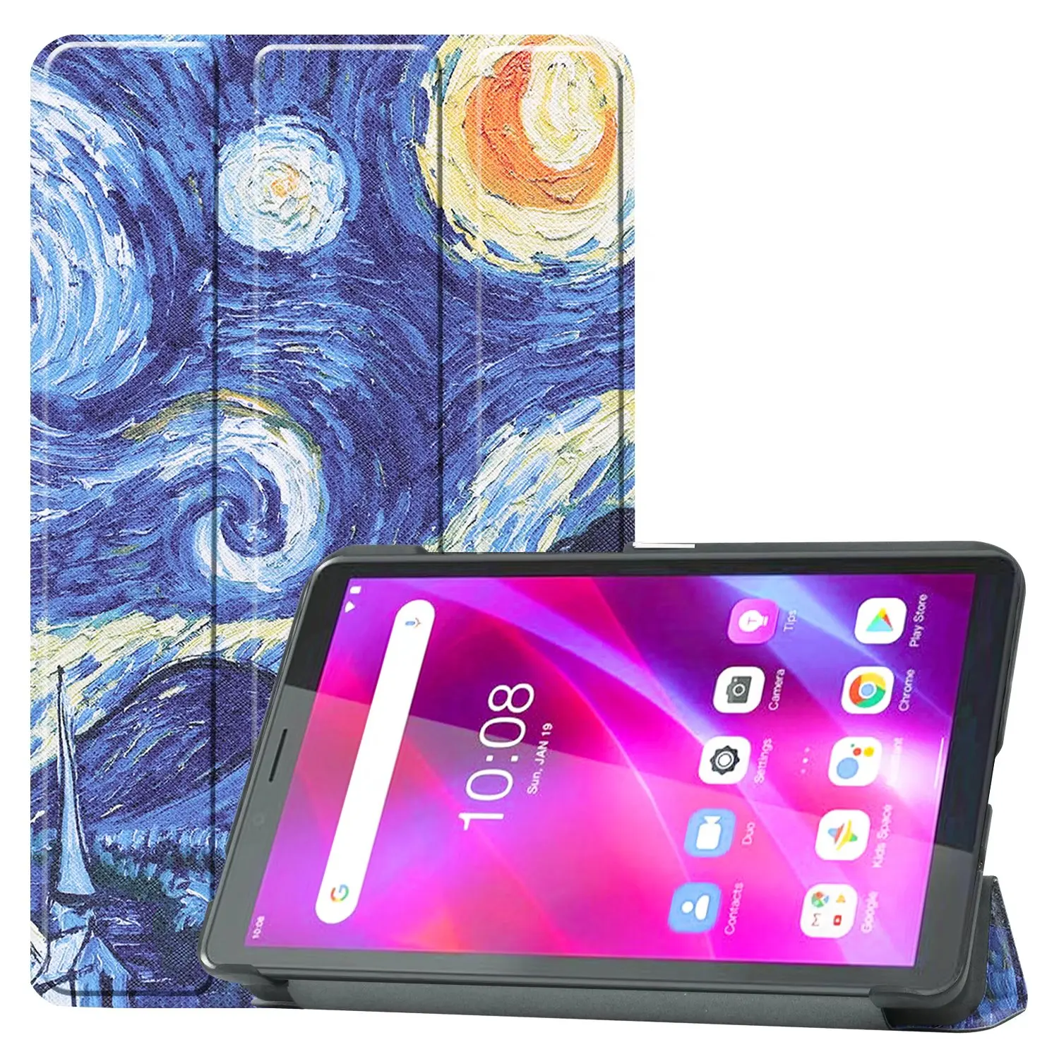 Ultra Slim Flip PU Leather Case for Lenovo Tab M7 2019 Smart Cover for TB-7305F TB-7305X TB-7305I 7.0 inch Tablet Case