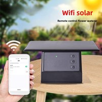 WIFI solar automatic watering device remote intelligent timing lazy gardening balcony watering artifact drip irrigation sprinkle