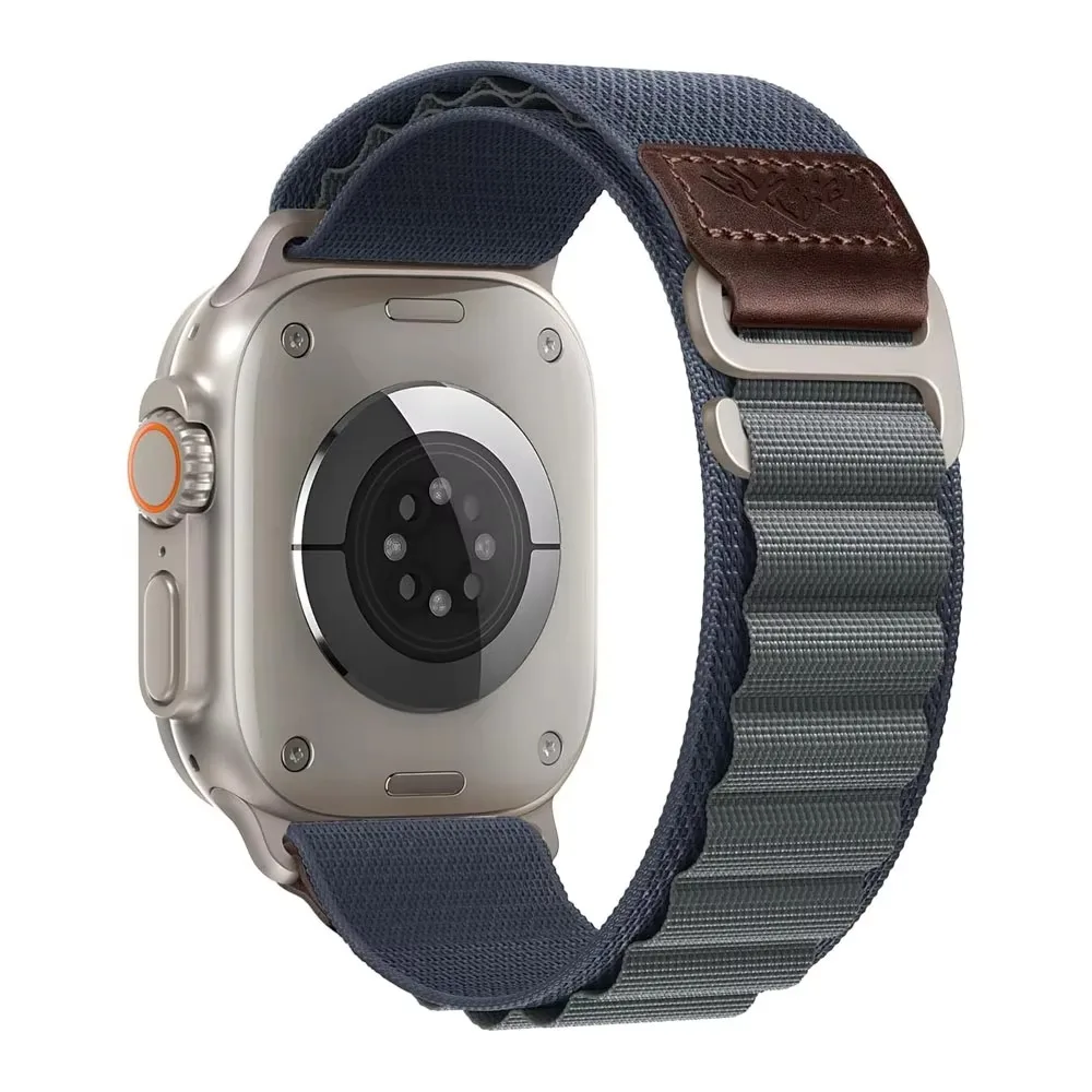 Alpine Loop Lederarmband für Apple Watch Ultra 4 3 2 49mm 46mm 45mm 44mm 42mm Armband iWatch Series 11 10 SE 12 – Detail 5
