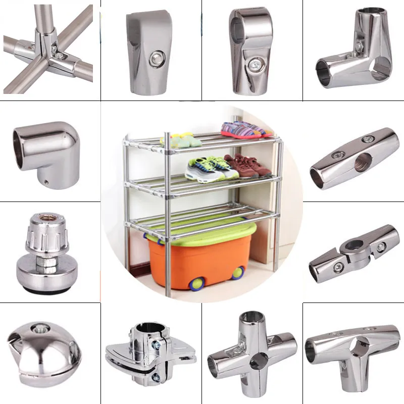 Соединитель для труб 25 мм, фиксированные детали, шасси, одинарный стержень, круглая стойка для труб, соединительный элемент из алюминиевого сплава для