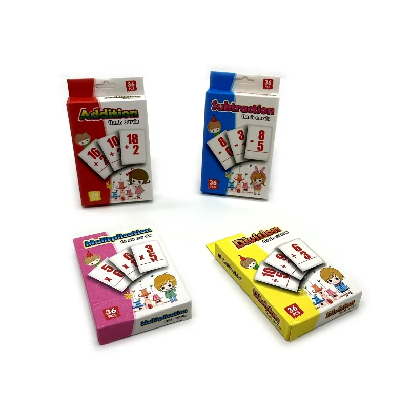 《Elementary Math Operations Flash Cards》Elementary Math Operations Flash Cards for Numerical Skill Development and Quick Recall