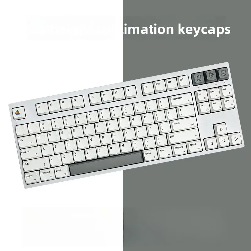 XDA PBT Dye-Sublimation Keycaps 127 Keys Japanese Korean Russian for Mechanical Keyboard Custom