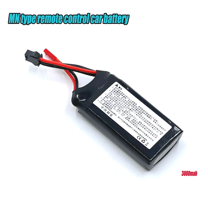 

MN-128 MN-38 MN128 MN38 1:12 1:16 Remote Control RC Car Truck Spare Parts Accessories 7.4V 3000Mah Battery USB